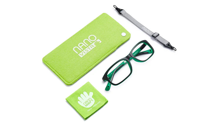 ANTEOJOS NANO ARCADE 3.0 BICOLOR MATTE BLACK/GREEN
